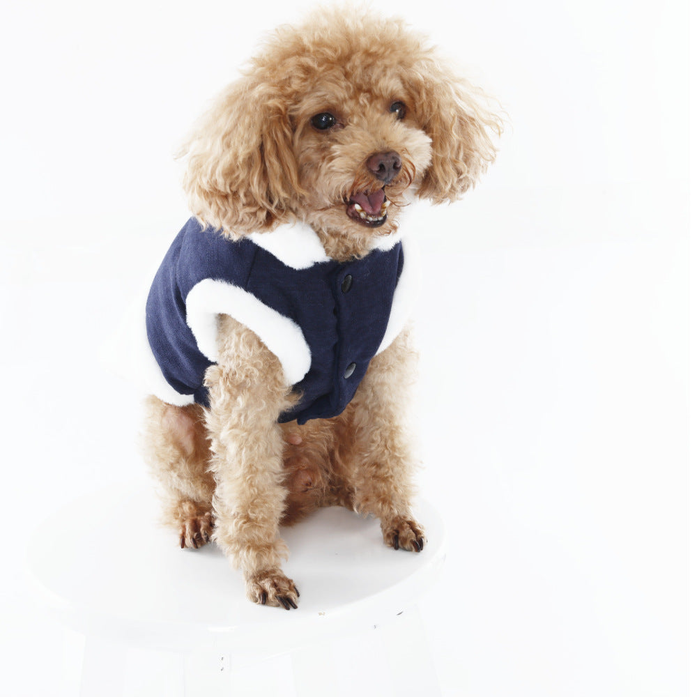 (MOQ 5pcs)Winter Dog Pet Coat Warm Dog Cat Clothes