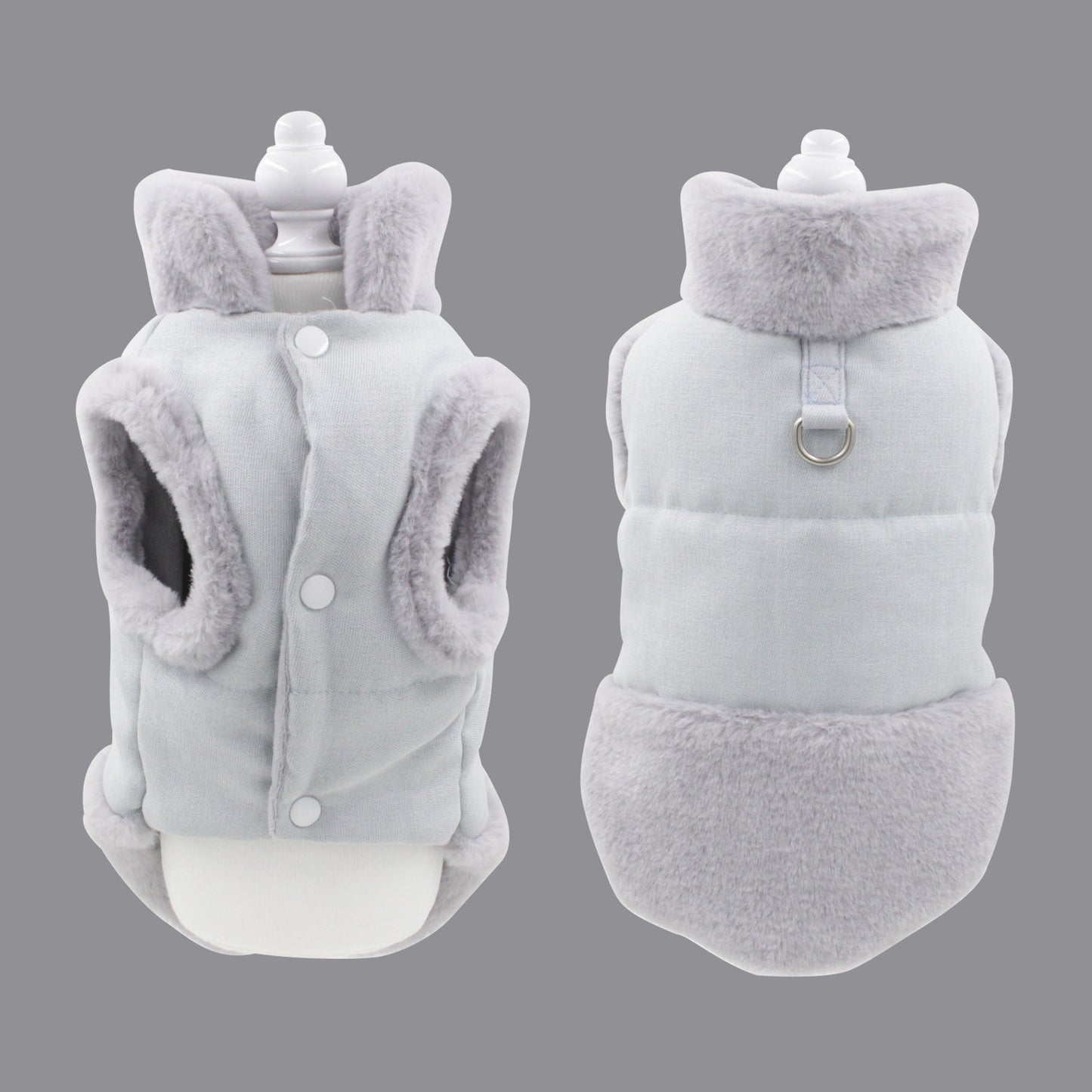 (MOQ 5pcs)Winter Dog Pet Coat Warm Dog Cat Clothes