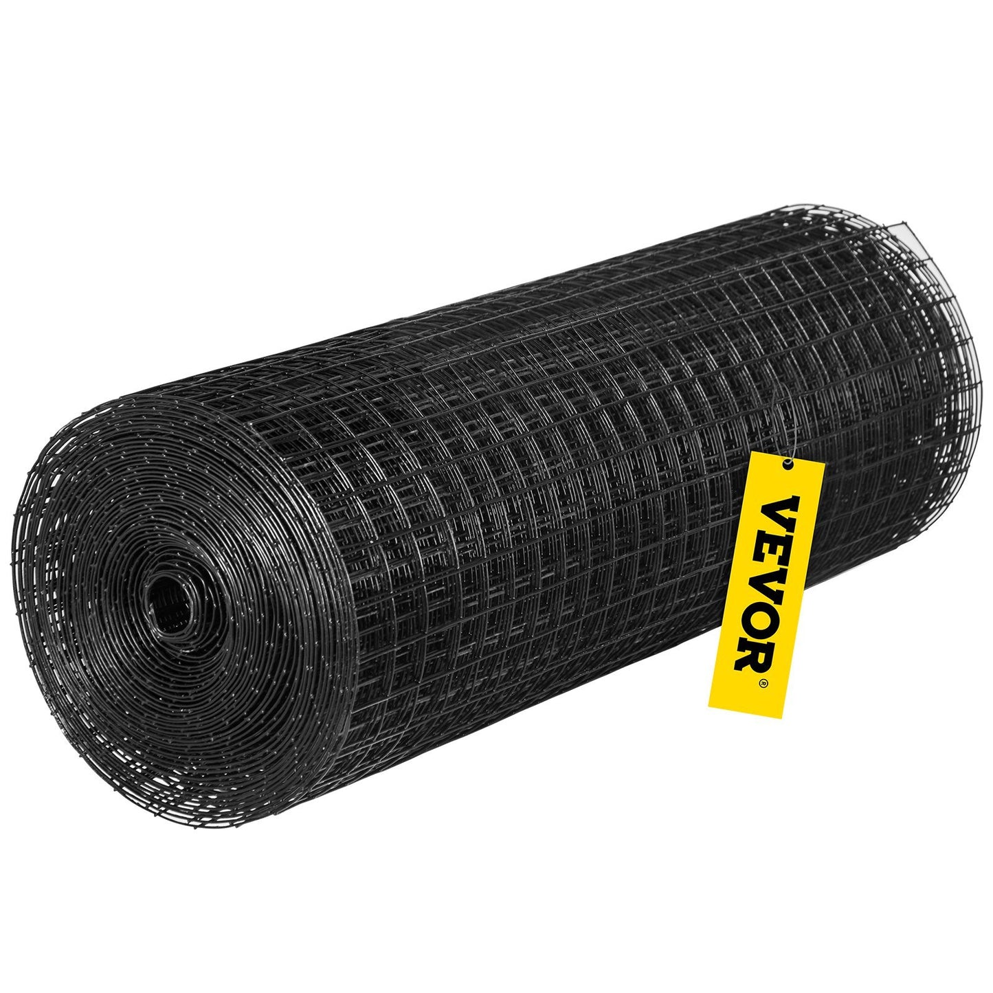 Hardware Cloth, Galvanized Steel Vinyl Coated 16 Gauge Chicken Wire Fencing Cutting Plier & A Pair Of Fabric Gloves, For Garden Fencing & Pet Enclosures, Black