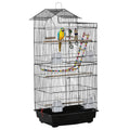 PawHut Tall Bird Cage with Accessories & Toys