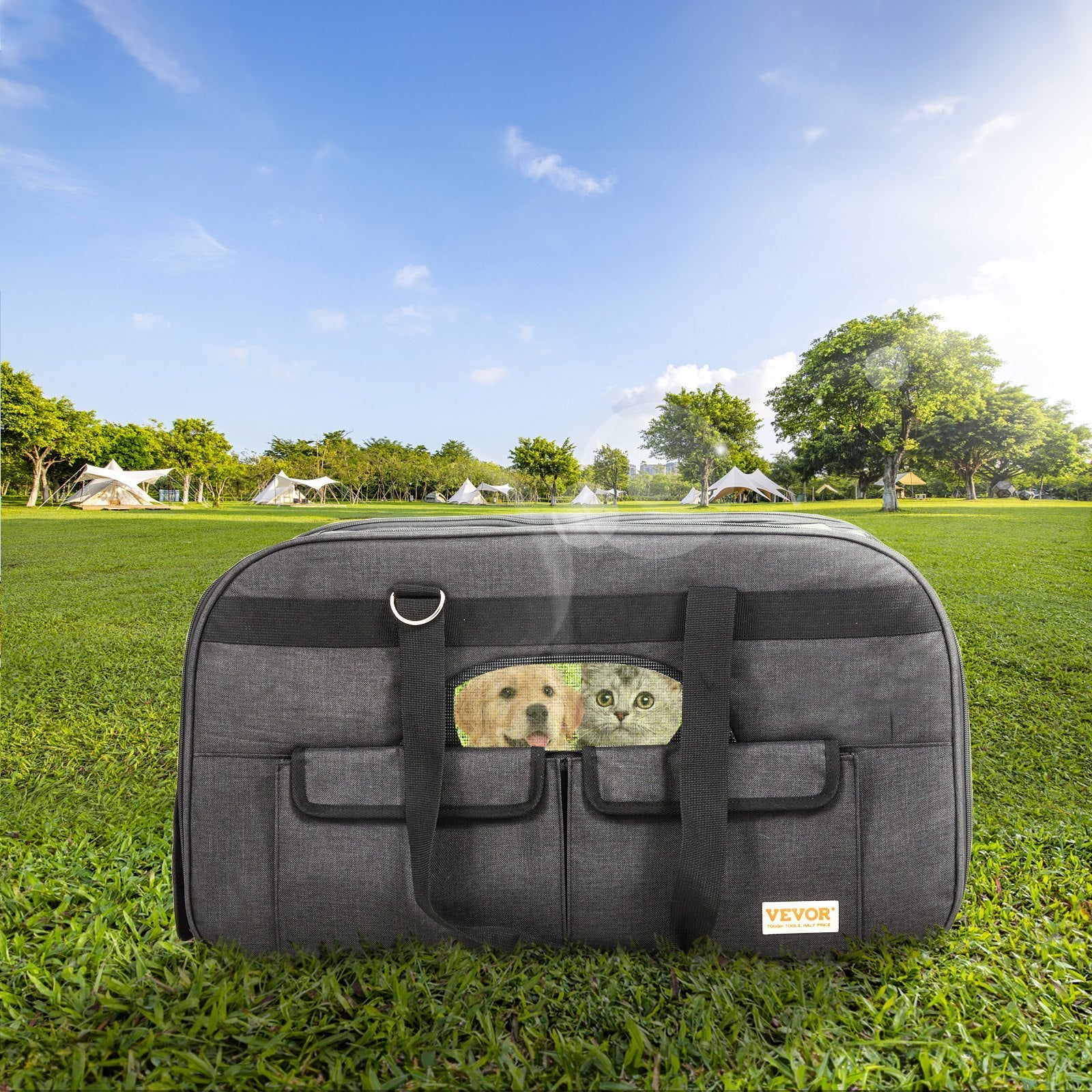 Rolling Pet Carrier With Wheels – Comfortable, Secure & Travel-Ready