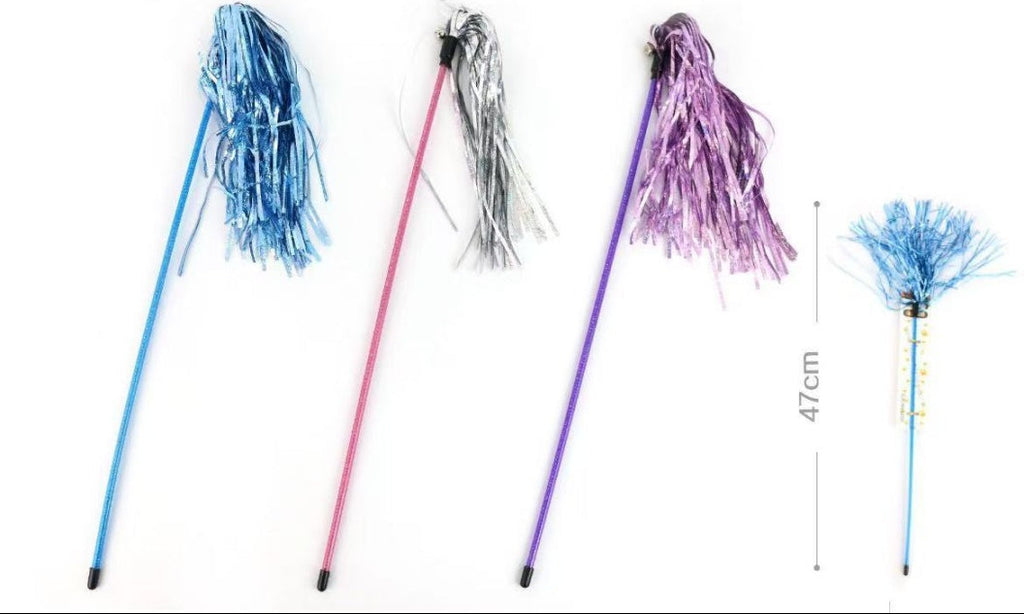 Funny Cat Stick – Interactive Feather Wand Toy for Cats