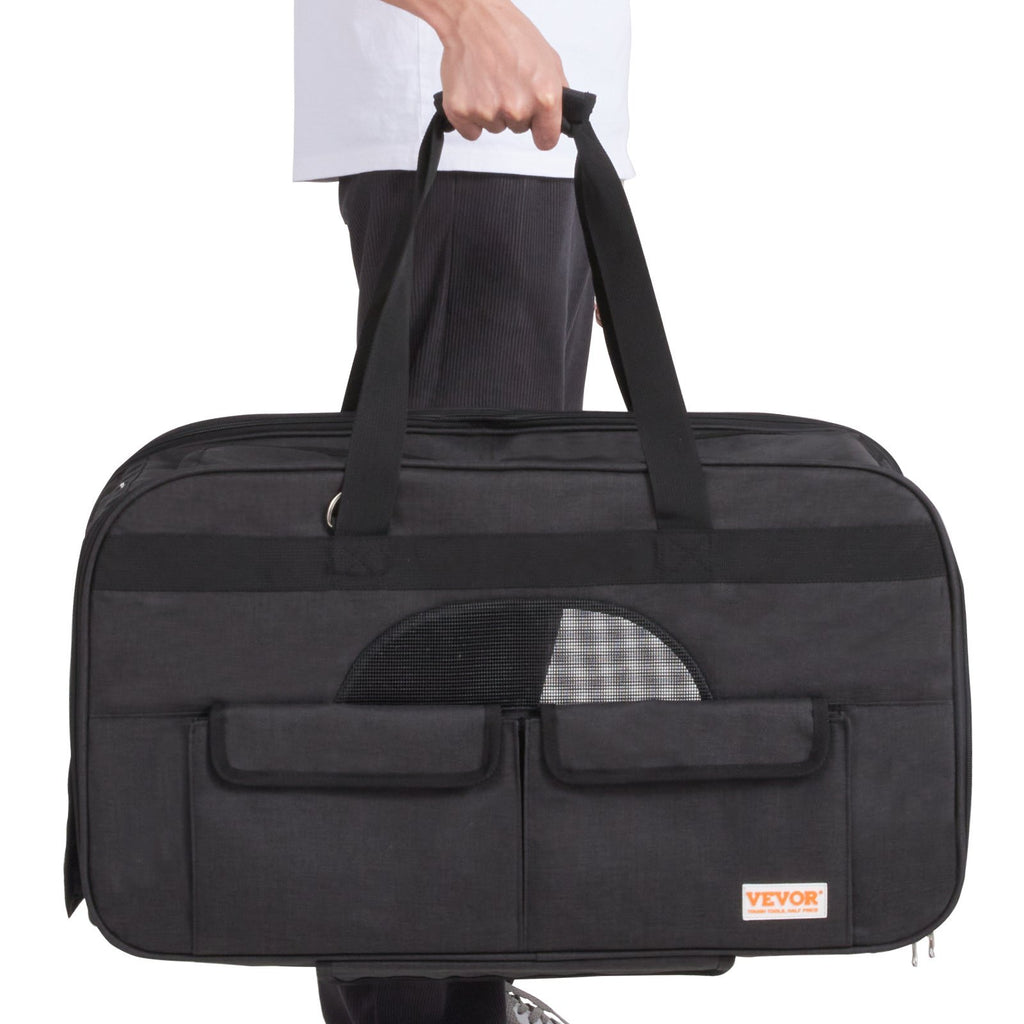 Rolling Pet Carrier With Wheels – Comfortable, Secure & Travel-Ready