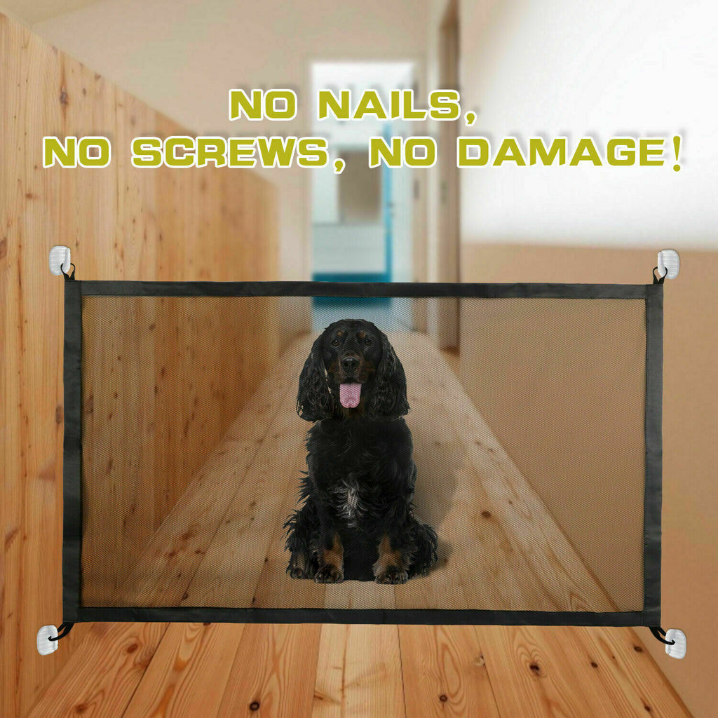 Portable Mesh Safety Gate for Pets & Babies