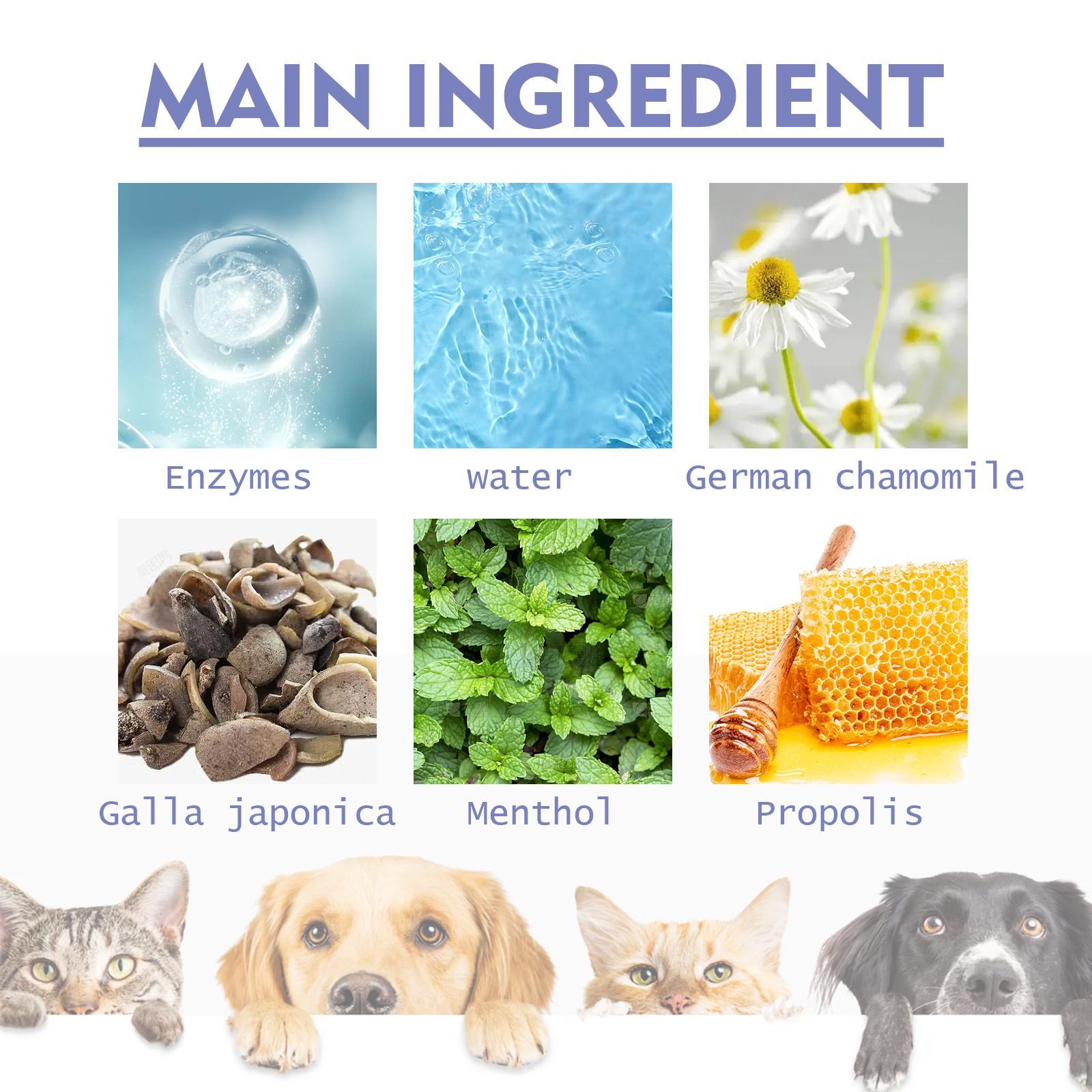 Yegebang Teeth Cleaning Spray for Cats & Dogs