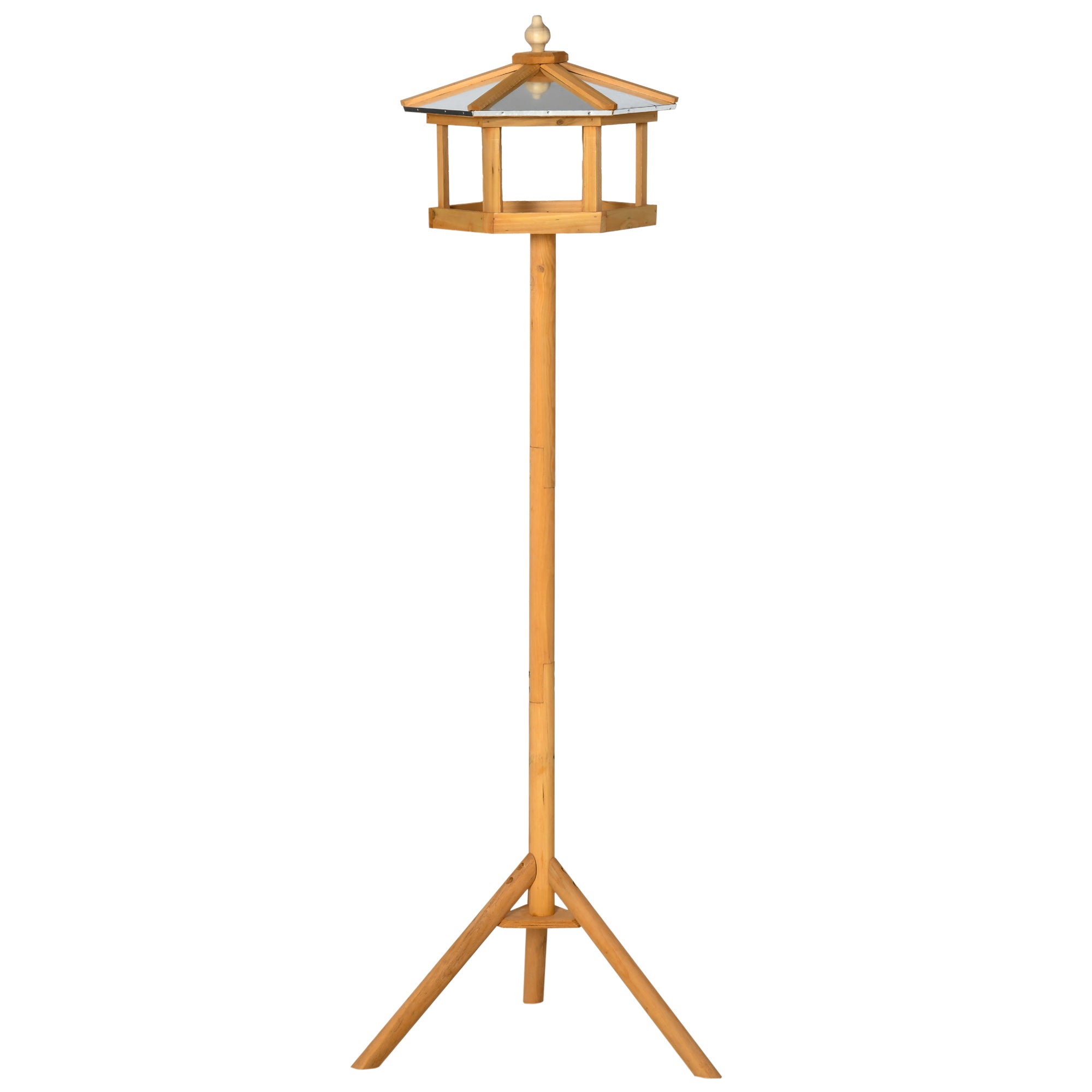 Wooden Bird Feeding Station – Garden Bird Table (153 cm)