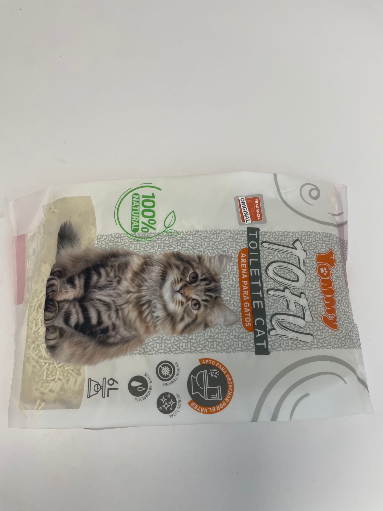 6L Pure Tofu Cat Litter – Natural, Low-Dust, Fast Clumping