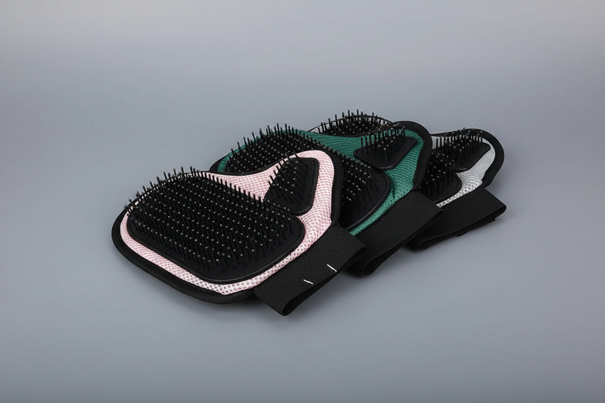 Cat Hair Removal & Massage Glove – Gentle Grooming, Effective Deshedding
