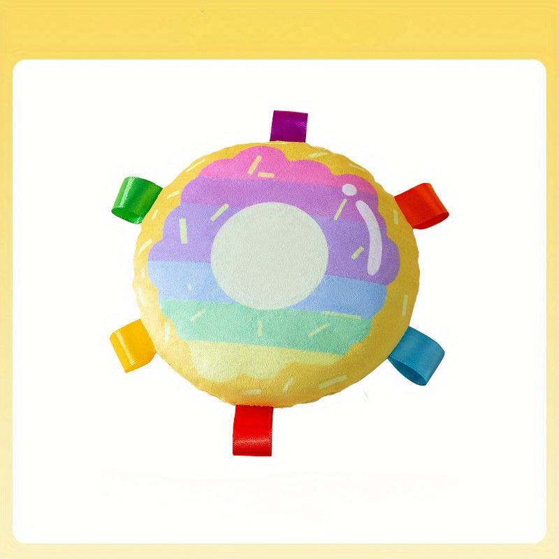Cartoon Plush Flying Disc Dog Toy