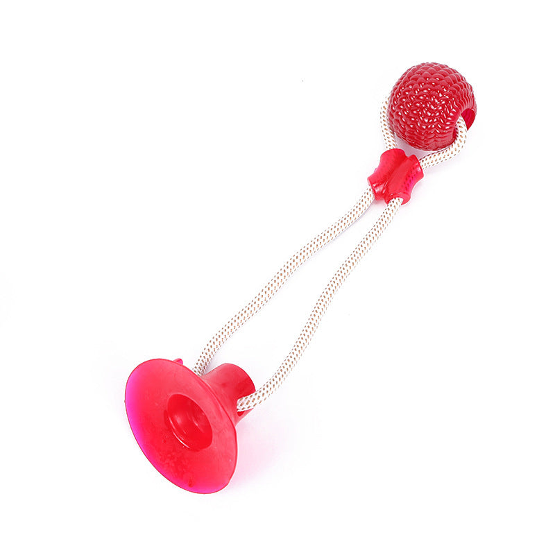 Bite-Resistant Dog Suction Cup Pull Toy