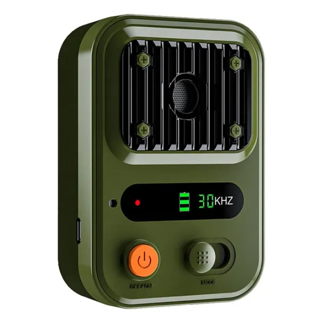 Ultrasonic Anti-Barking Device – Rechargeable & Automatic