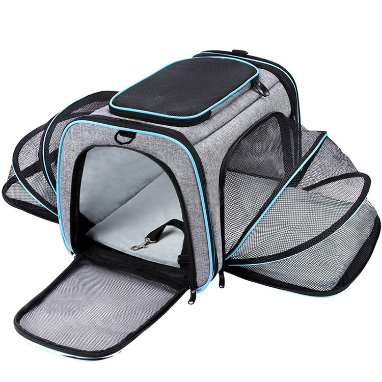 Rolling Pet Carrier with Wheels – Airline Approved