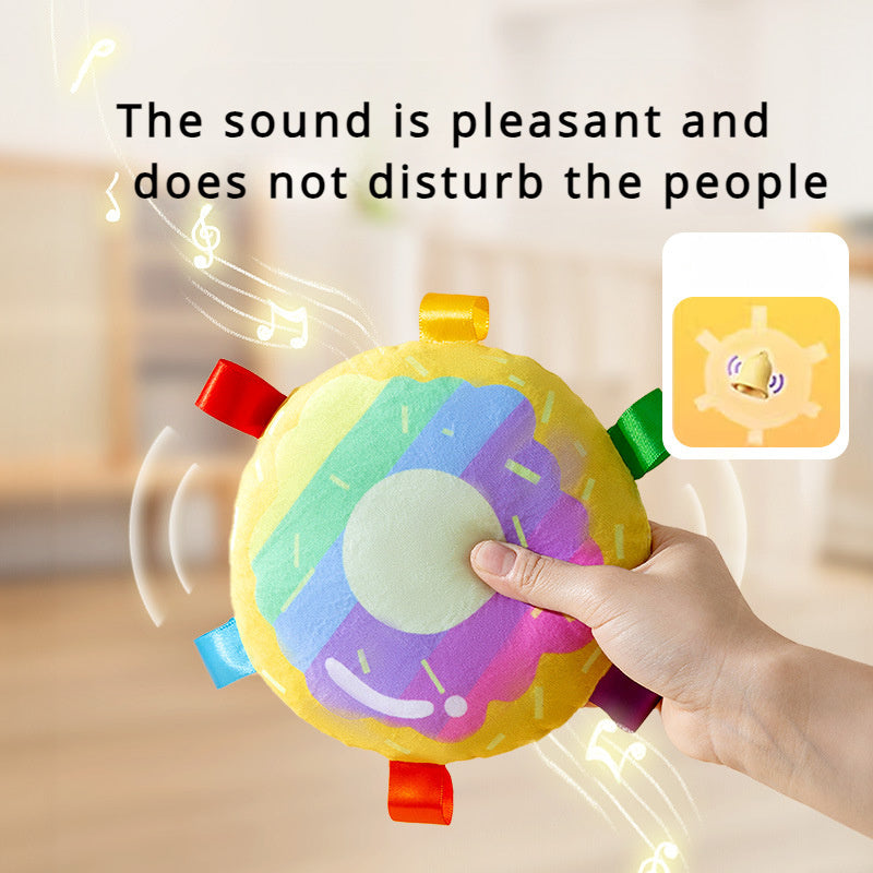 Cartoon Plush Flying Disc Dog Toy