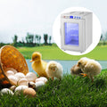 Digital Reptile Egg Incubator – Temperature Controlled (25L, White)
