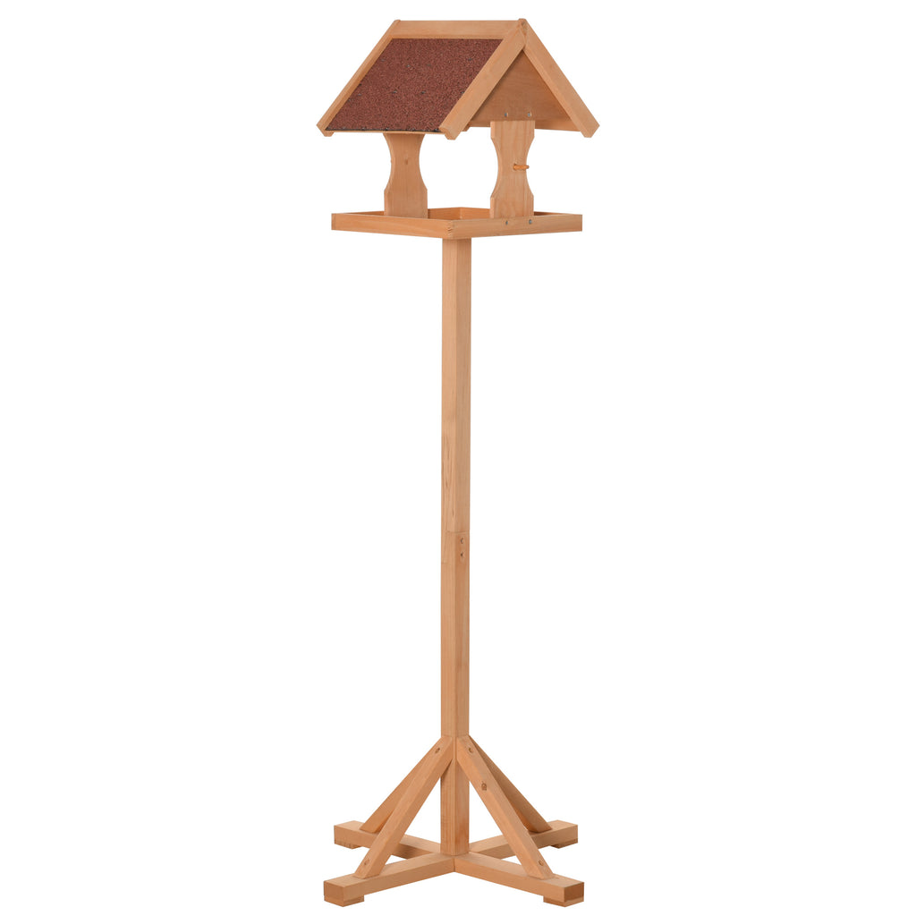 Wooden Bird Feeding Station – Freestanding Garden Bird Table