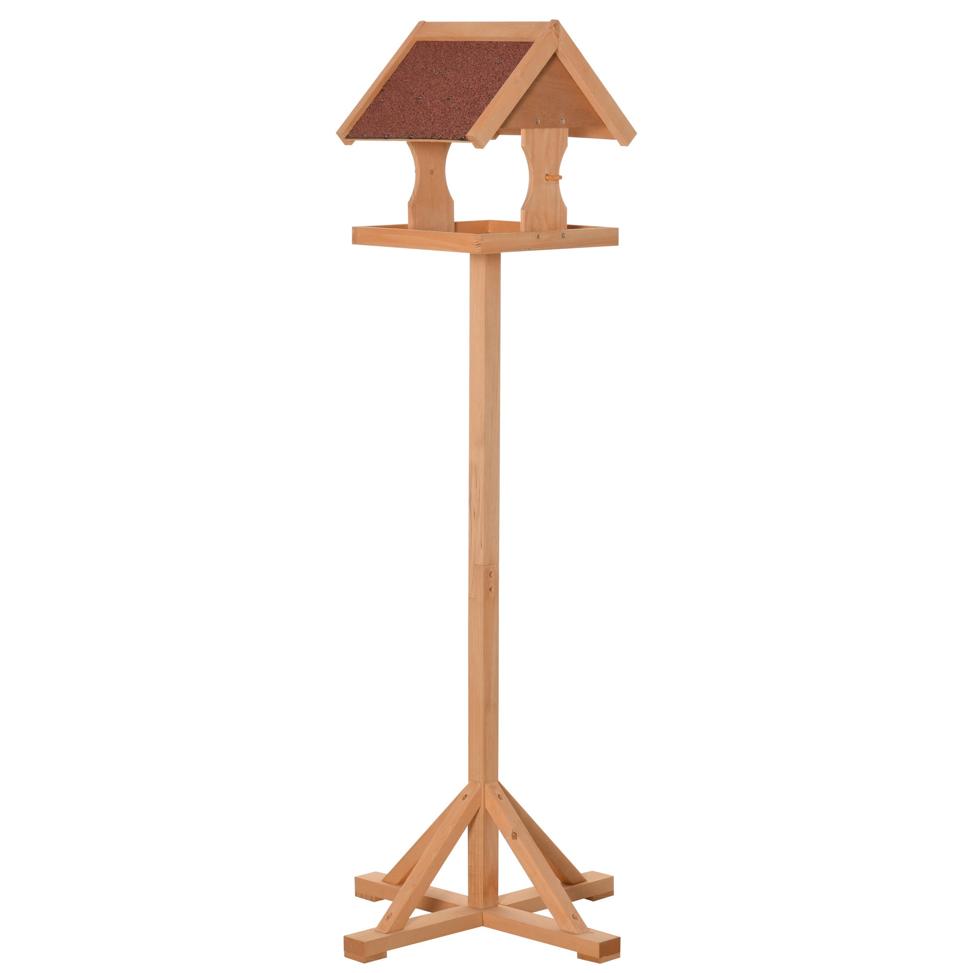 Wooden Bird Feeding Station – Freestanding Garden Bird Table