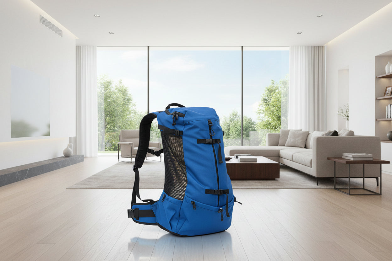 Washable Dog Shoulder Backpack – Secure, Comfortable & Hands-Free Travel