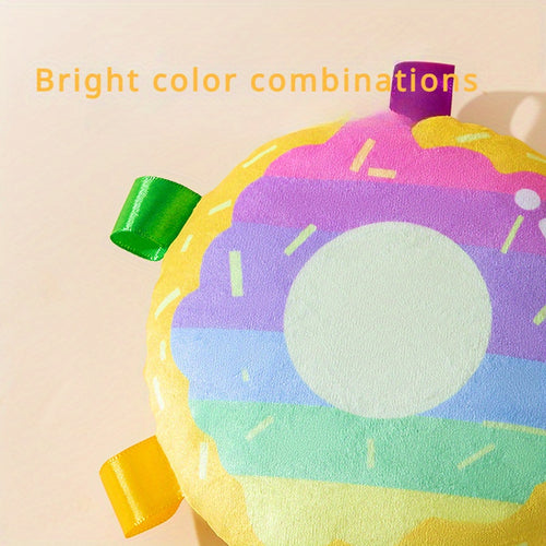Cartoon Plush Flying Disc Dog Toy