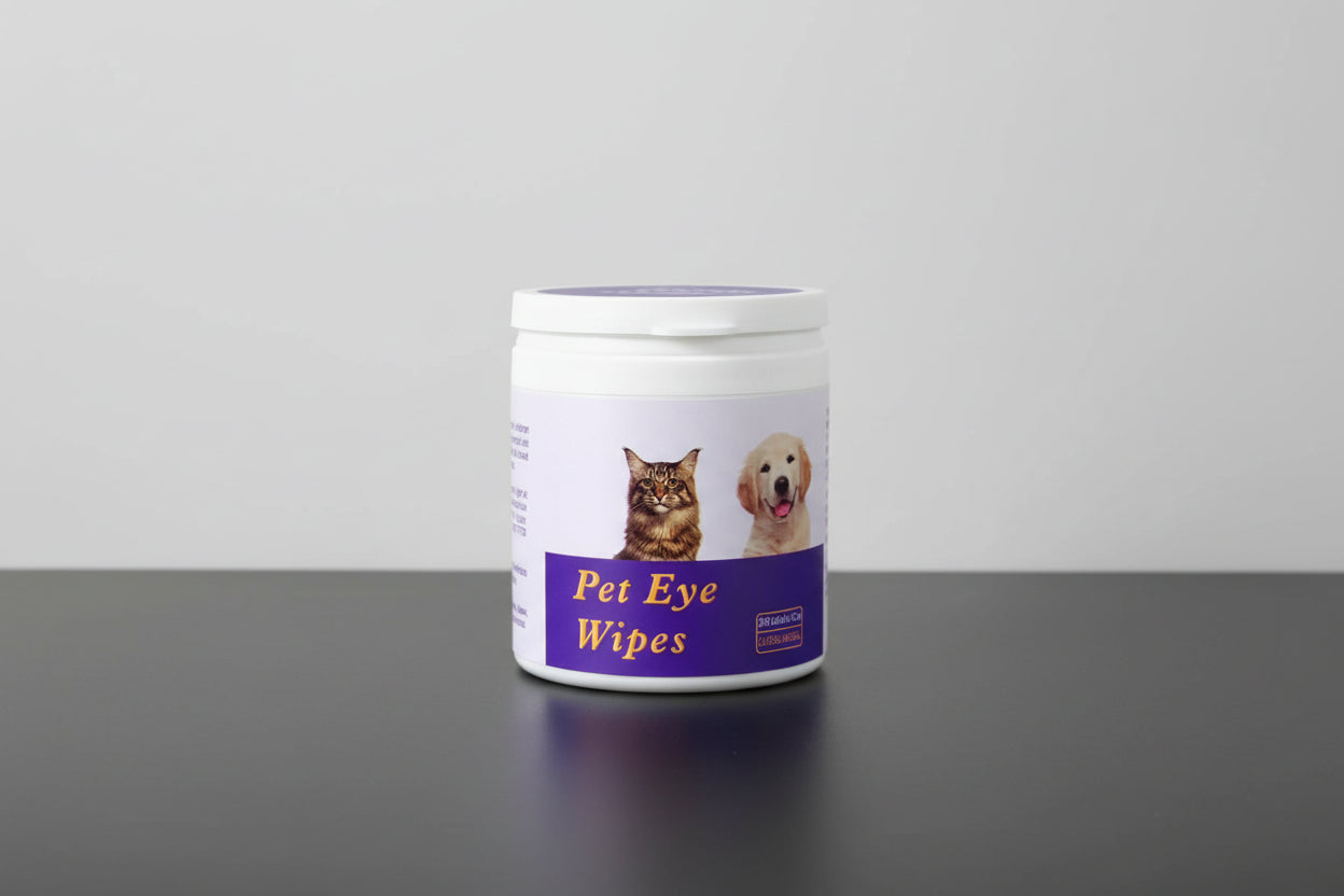 Pet Eye Wipes – Gentle Eye Care for Dogs & Cats (200 Wipes)
