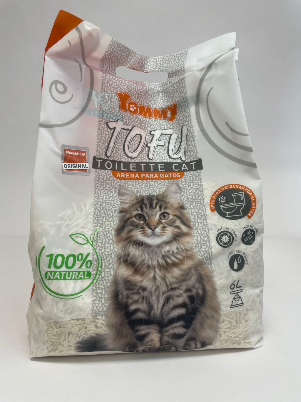 6L Pure Tofu Cat Litter – Natural, Low-Dust, Fast Clumping