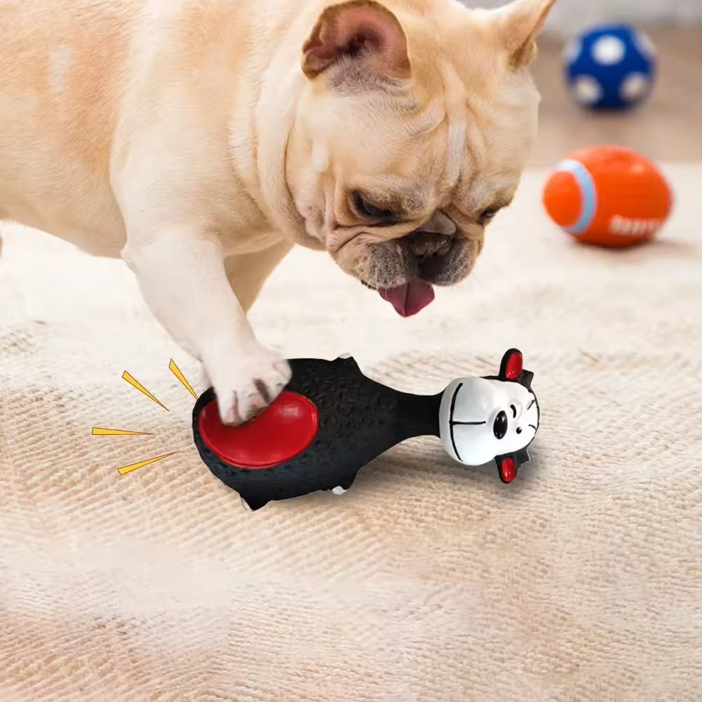 Cute Latex Dog Chew Toys – 4-Piece Set