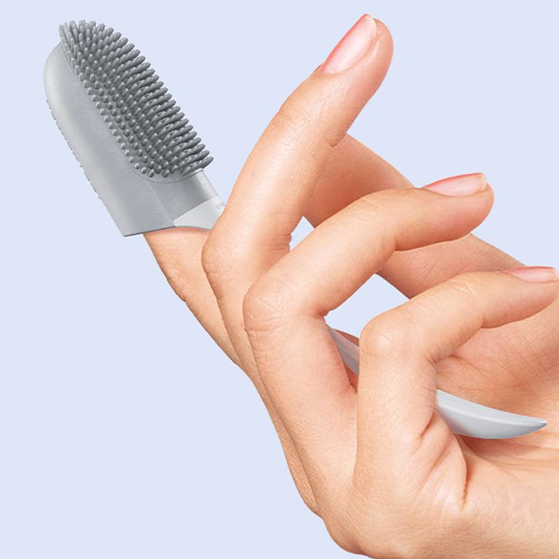 Silicone Finger Toothbrush for Dogs & Cats