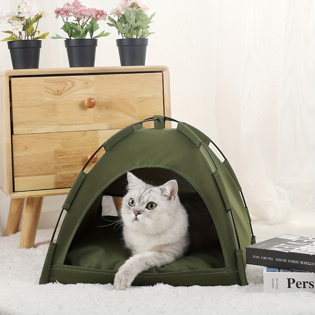 Cat Tent Bed – Cozy Retreat for Cats & Small Dogs