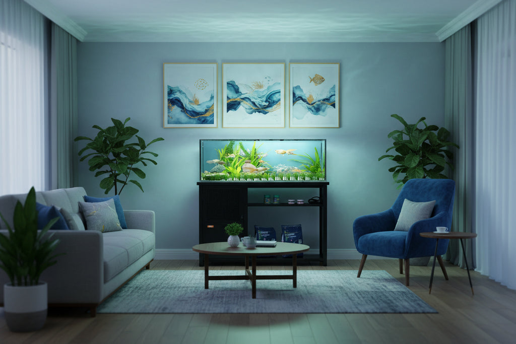 75 Gallon Aquarium Stand with Power Panel