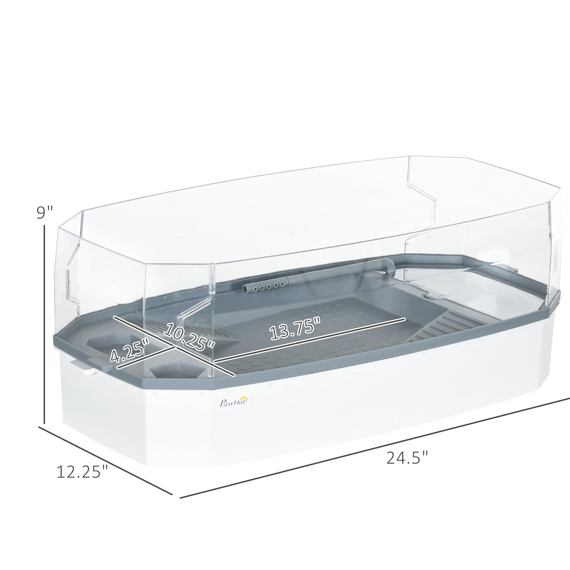 Turtle Tank Kit – All-in-One Aquatic Habitat with Basking Platform