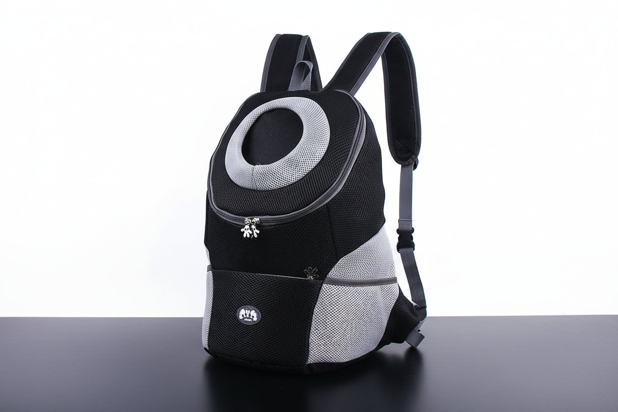 Breathable Pet Backpack – Front Carry Travel Bag