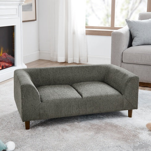Pet Sofa with Backrest & Armrests – Modern Comfort for Medium & Large Dogs