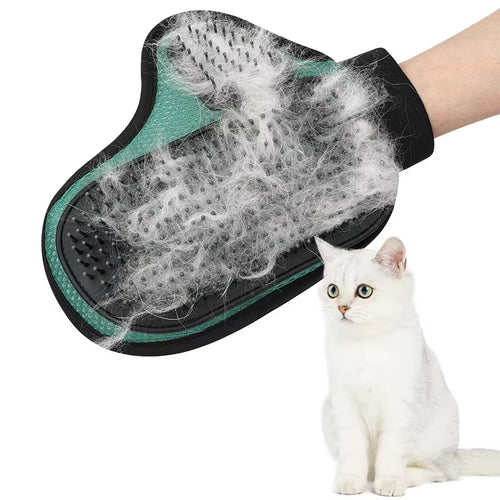 Cat Hair Removal & Massage Glove – Gentle Grooming, Effective Deshedding