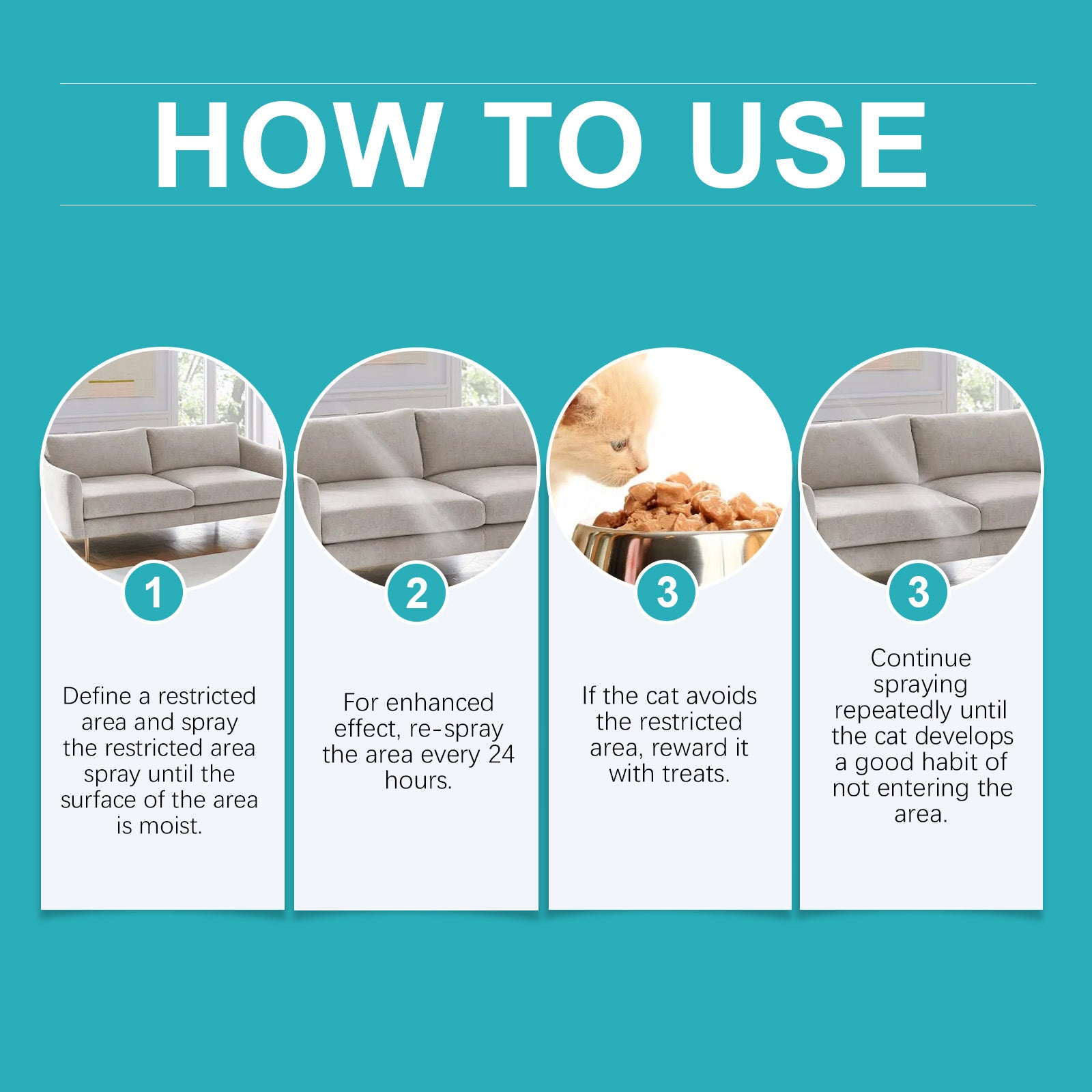 Yegbong Cat Anti-Scratch Spray