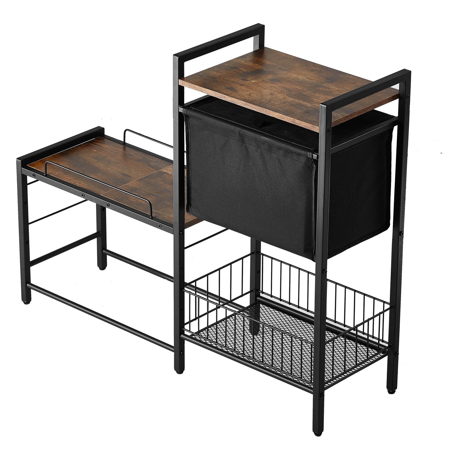 Raised Pet Feeding Station with Storage – Adjustable, Organized & Pet-Friendly