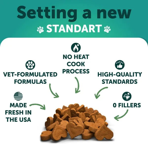 Hemp Calming Chews for Dogs – Natural Stress Support (120 Chews)