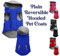 Reversible Hooded Pet Coat – Water-Resistant & Warm