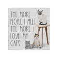 “Love My Cats” Decorative Wooden Sign